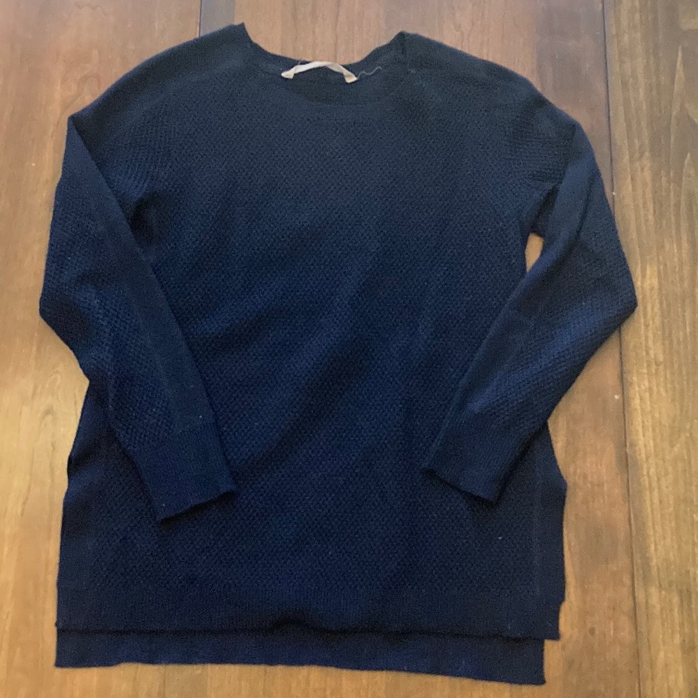 Athleta Wool Blend Tunic Sweater